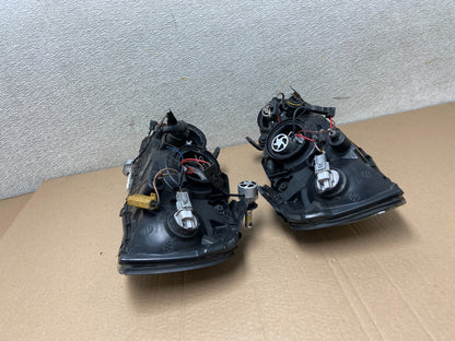 2004 2005 2006 Hyundai Elantra Left+Right Set Halogen Headlights AB2327 DW7