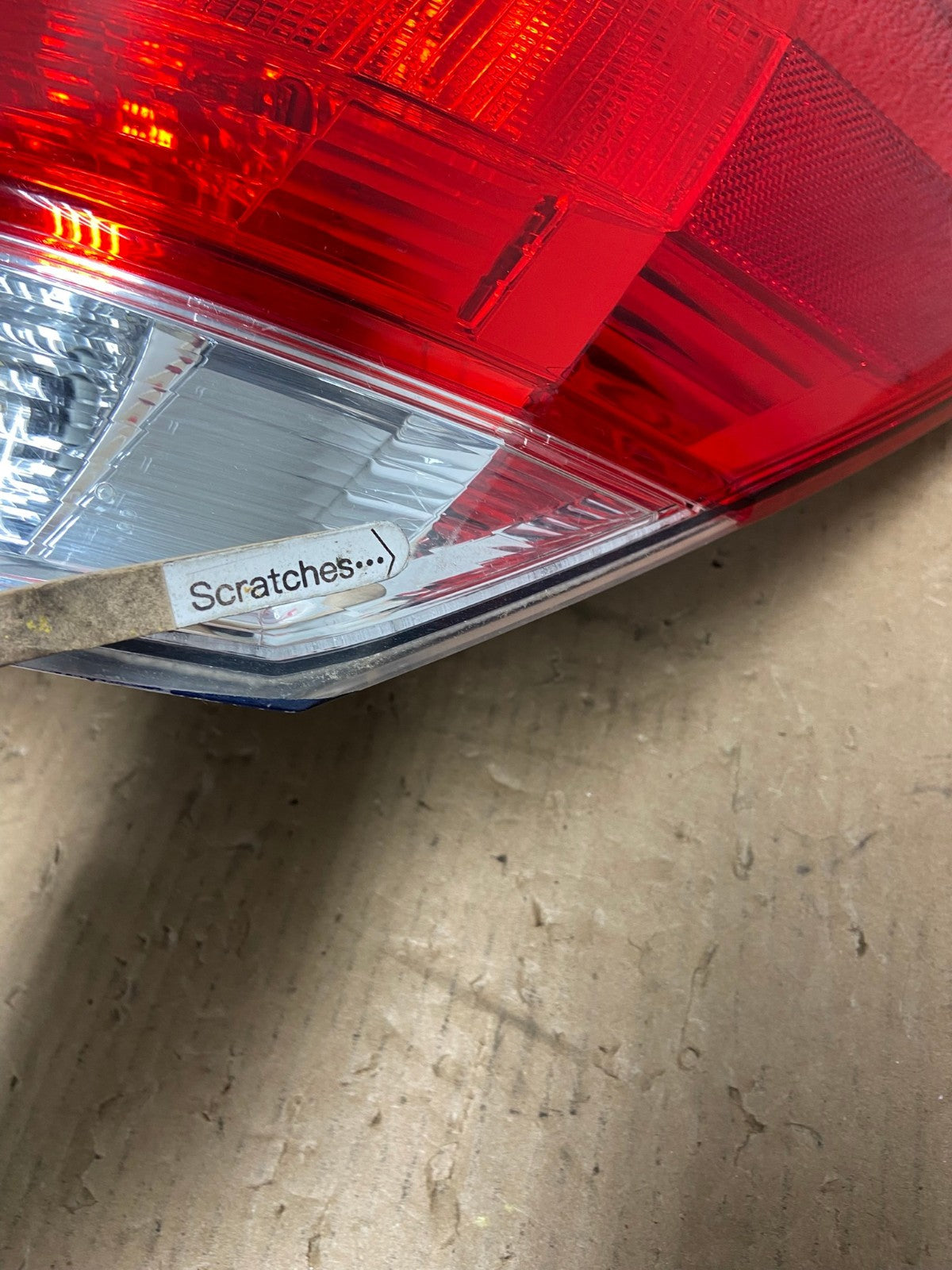 2010 to 2014 Subaru Legacy Right Passenger Rh Side Tail Light AD7773 LK4