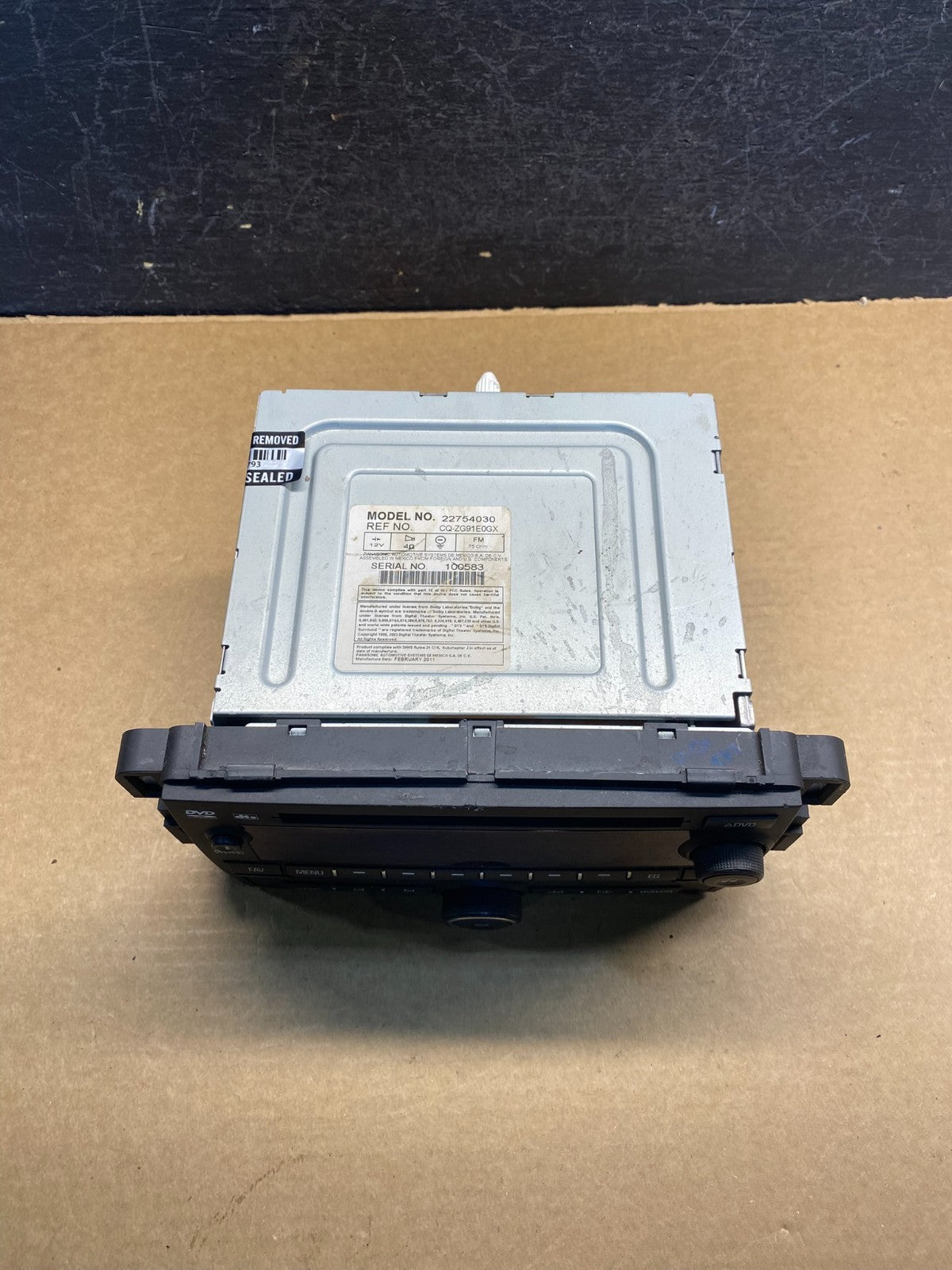 2009 to 2011 GMC Acadia Radio AM/FM CD Player Radio ad9871 DG3