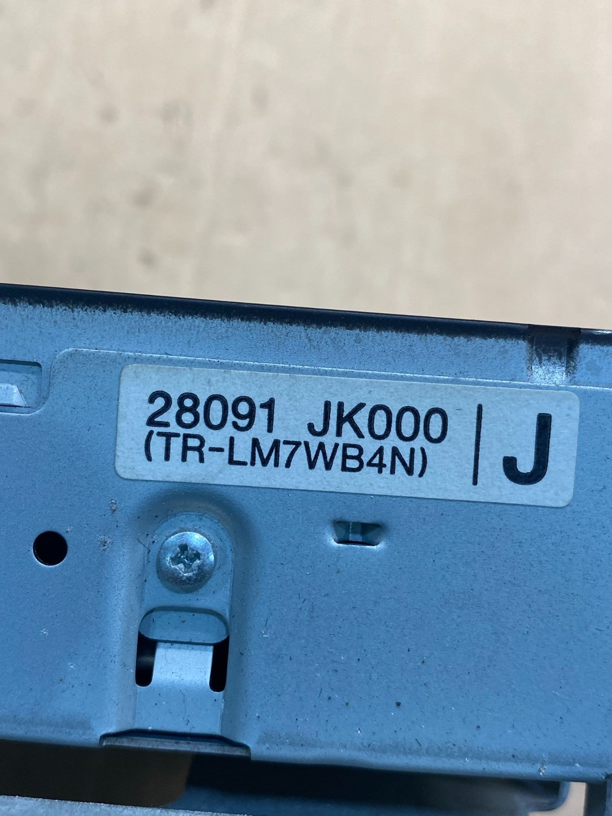 2008 - 2012 Infiniti G35 Information Display Screen 28091jk000 AE7827 DW4