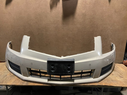 2010 to 2016 Cadillac SRX Beige Color Front Lower Bumper Cover Textured AD75140