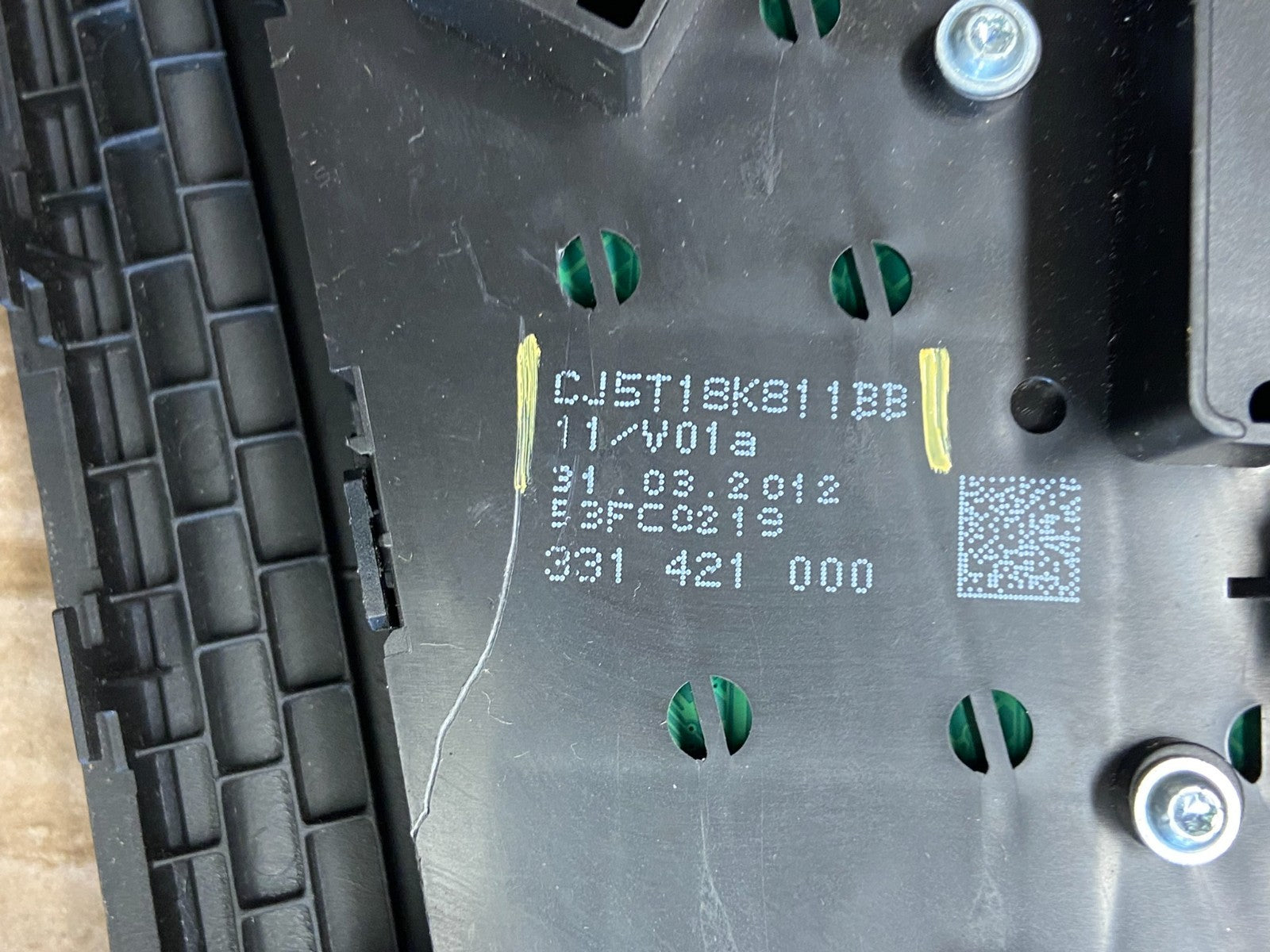 2013 2014 2015 2016 Ford Escape Dash Radio Control Panel Bezel aa8089 DG6