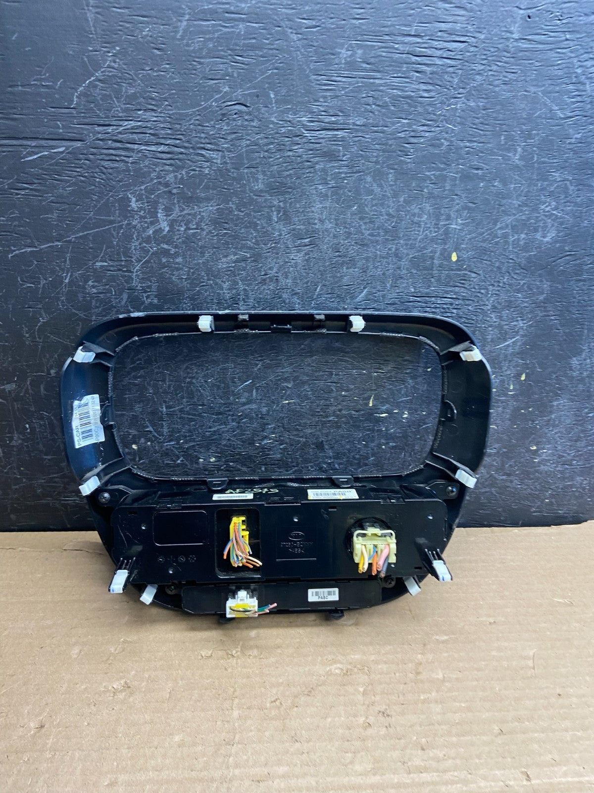 2014 to 2016 Kia Soul AC Heat Climate Control Switch Trim Bezel Black AF2575 DG5