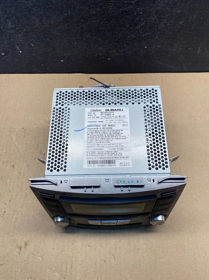 2012 to 2014 Subaru Legacy AM FM CD MP3 Radio Player AG5984 DG3