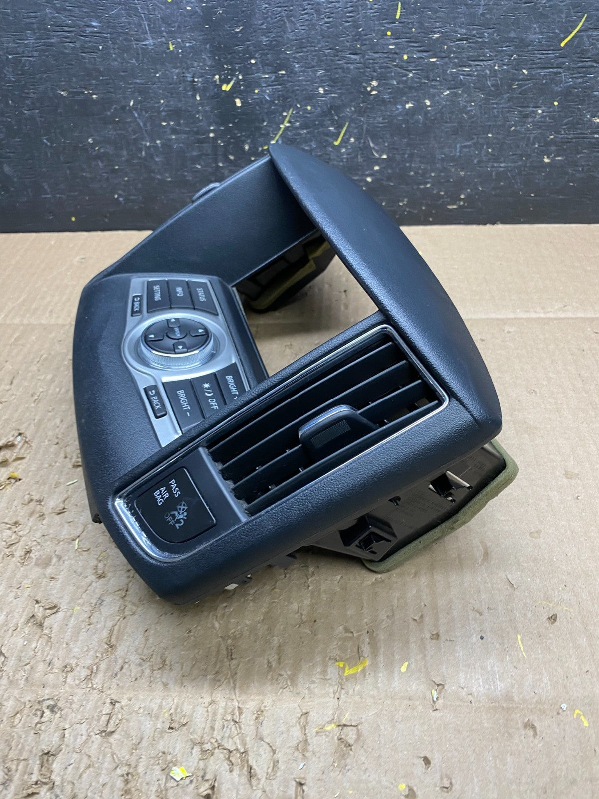 2009 to 2014 Nissan Maxima Radio Audio Panel Control Bezel Trim v1708 DG2