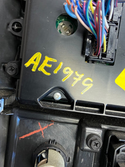 2007-2009 Chrysler Aspen Heat Climate Temperature Control Radio Bezel AE1979 DG7