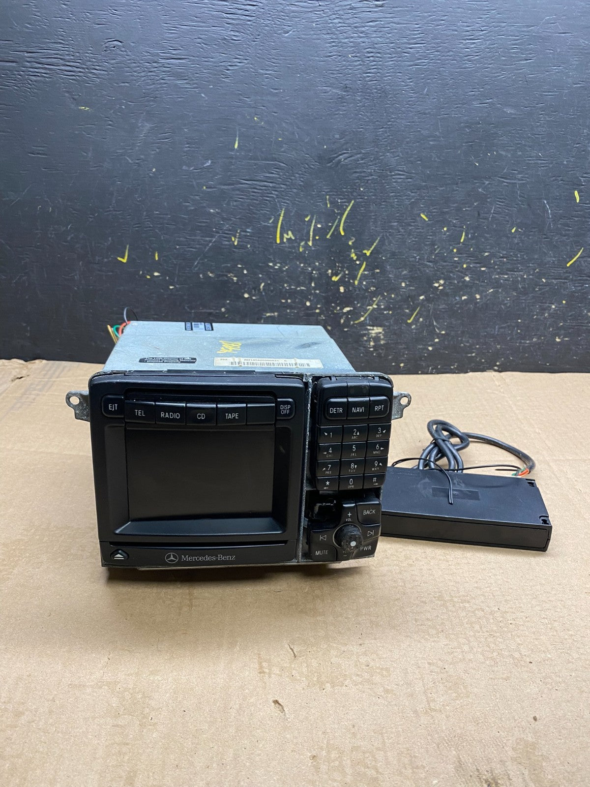 2000 2001 2002 Mercedes S430 S500 Radio Navigation Screen Display Y9861 DG0