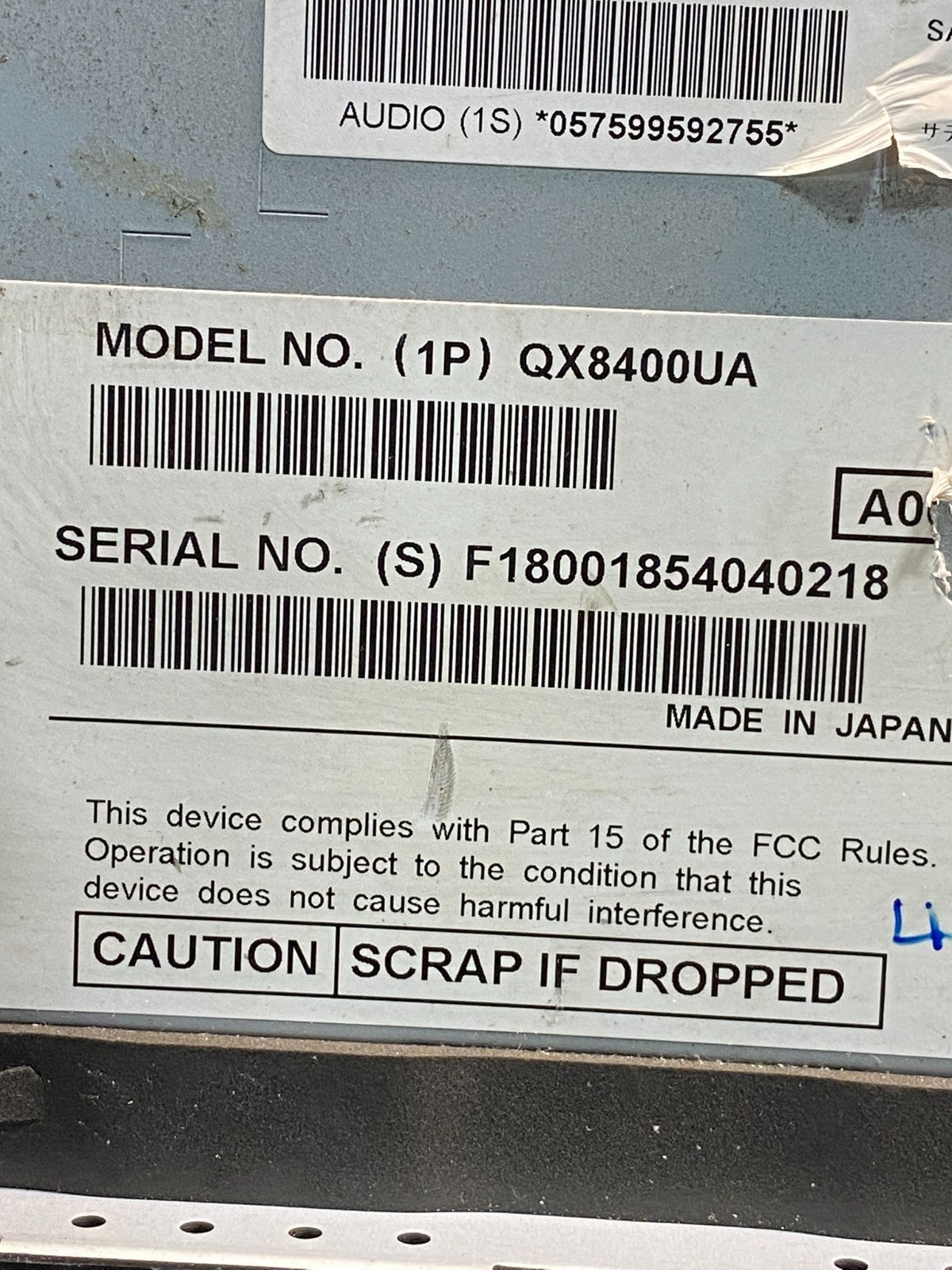 2007 - 2014 Ford Expedition Explorer Radio CD Player Screen Display OE AI4841 DW6