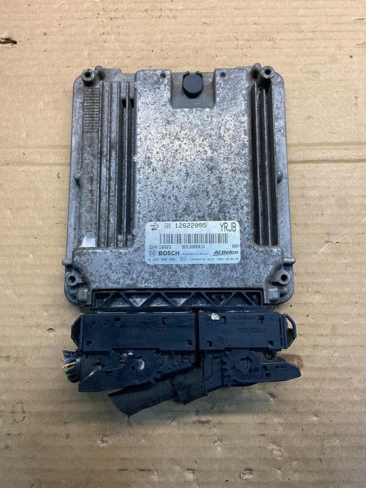 2008 - 2009 Cadillac CTS STS Engine Computer ECU Control Module ECM AE4742 DW0
