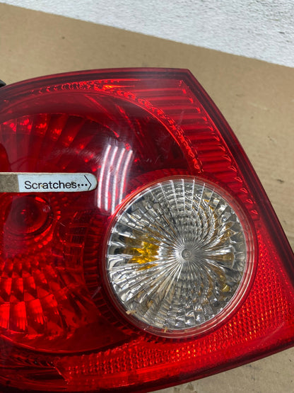 2005 to 2008 Toyota Corolla Left Driver Lh Side Tail Light AD3844 LK3