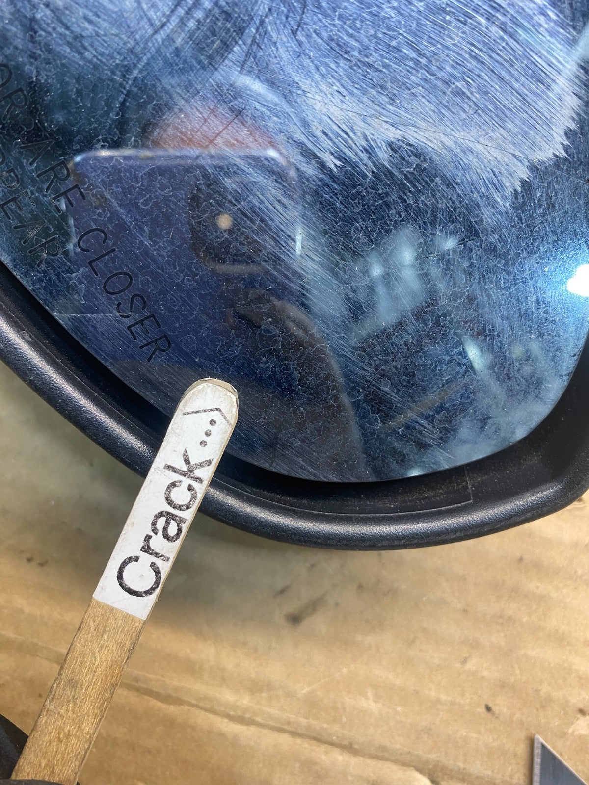 2012 - 2017 Fiat 500 Right Passenger RH Side View Door Mirror AF4184 DW8