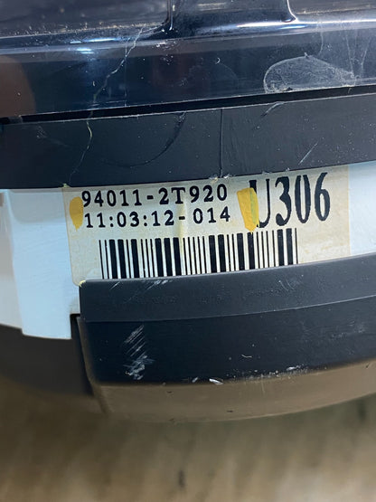 2011 2012 2013 Kia Optima Hybrid Speedometer Cluster Gauge AG3959 DW5