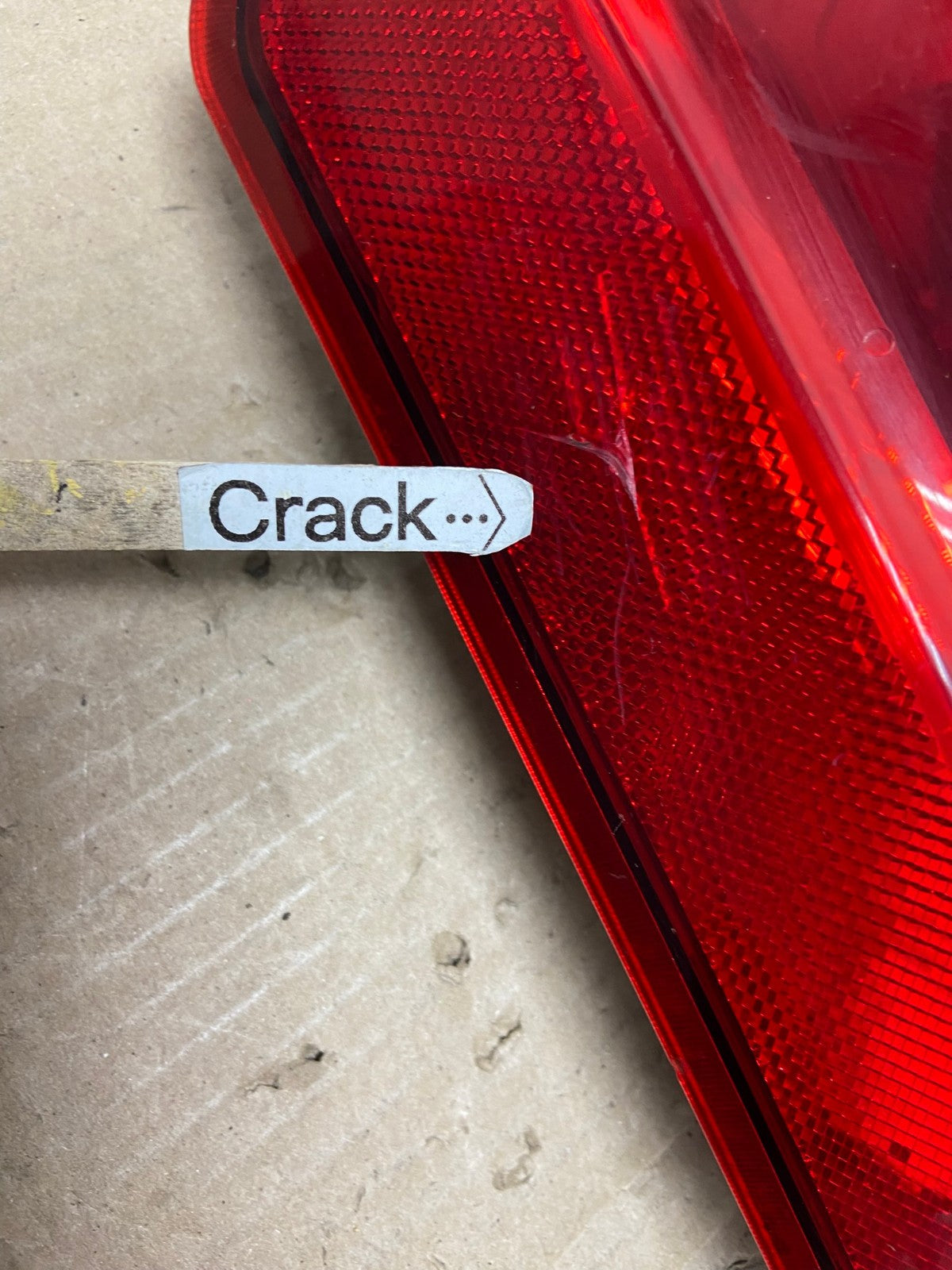 2008 to 2010 Dodge Grand Caravan Left Driver LH Side Tail Light AF2942 LK4