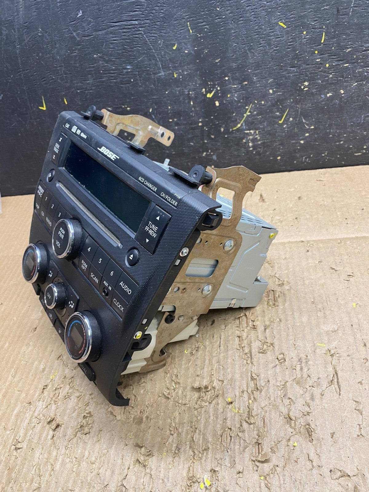 2007 to 2009 Nissan Altima Radio Cd Mp3 Player AUX Climate Control V7270 DG3