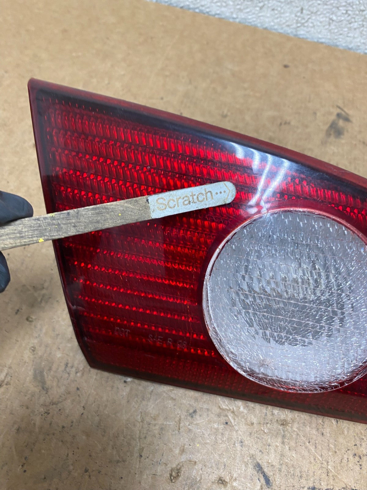 2001 2002 Toyota Corolla Left Driver LH Side Inner Tail light OEM S7118 DW3