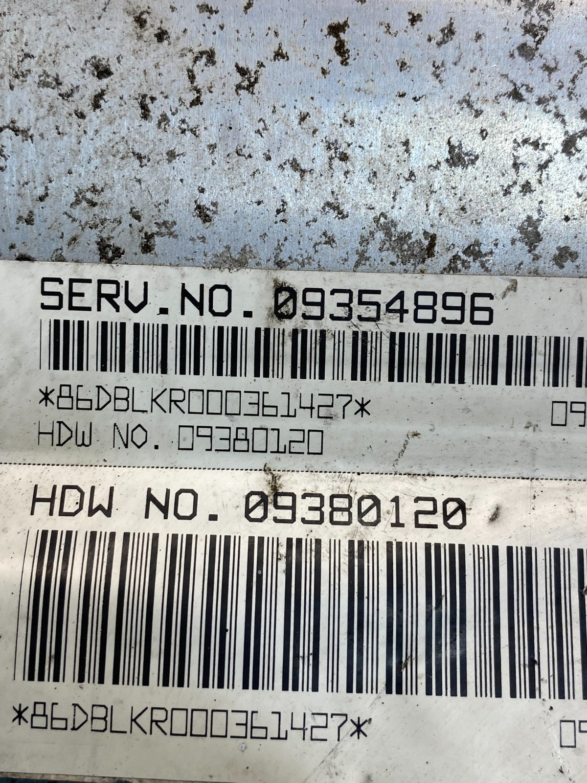 1999 2000 Chevrolet Silverado Engine Control Module ECM ECU 09354896 AE9973 DG2