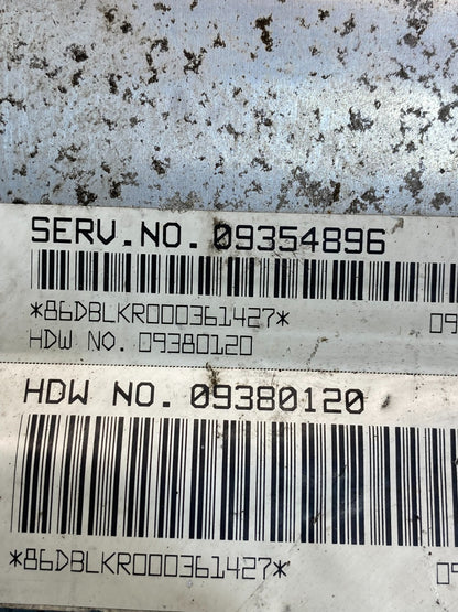 1999 2000 Chevrolet Silverado Engine Control Module ECM ECU 09354896 AE9973 DG2