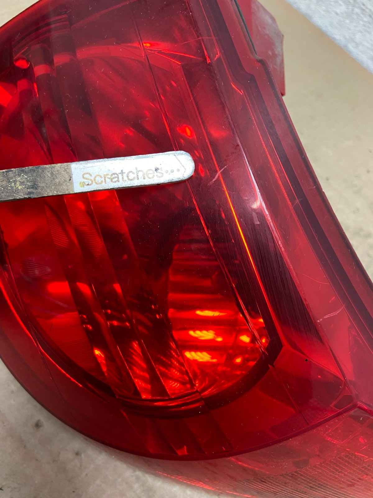 2009 2010 2011 2012 Chevrolet Traverse Right Passenger Tail Light AI2419 LK3