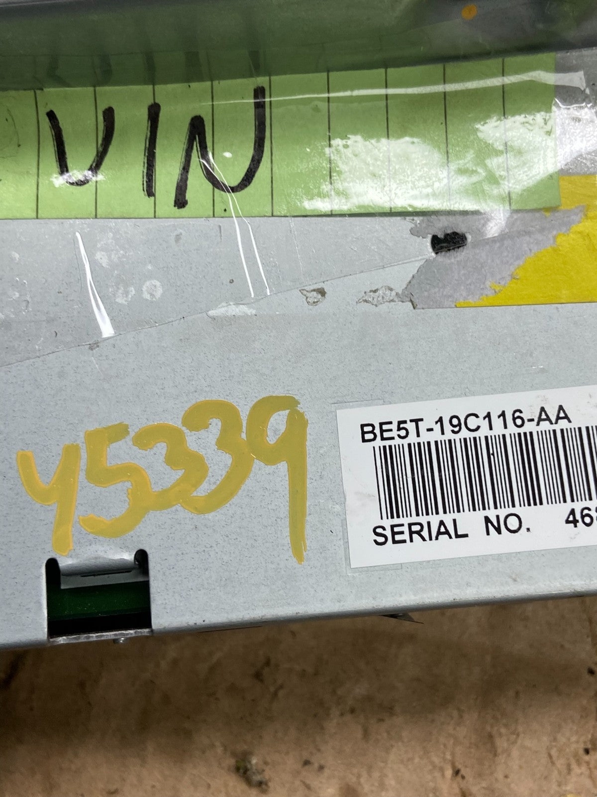 2011 2012 Ford Fusion Dash Information Display Screen OEM y5339 DG6