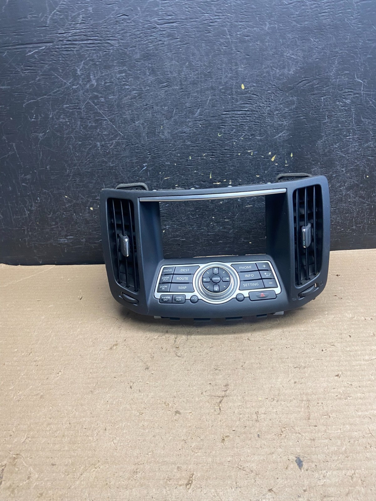 2007 - 2015 Infiniti G35 G37 Radio Player Screen Panel Bezel AH5393 DG0