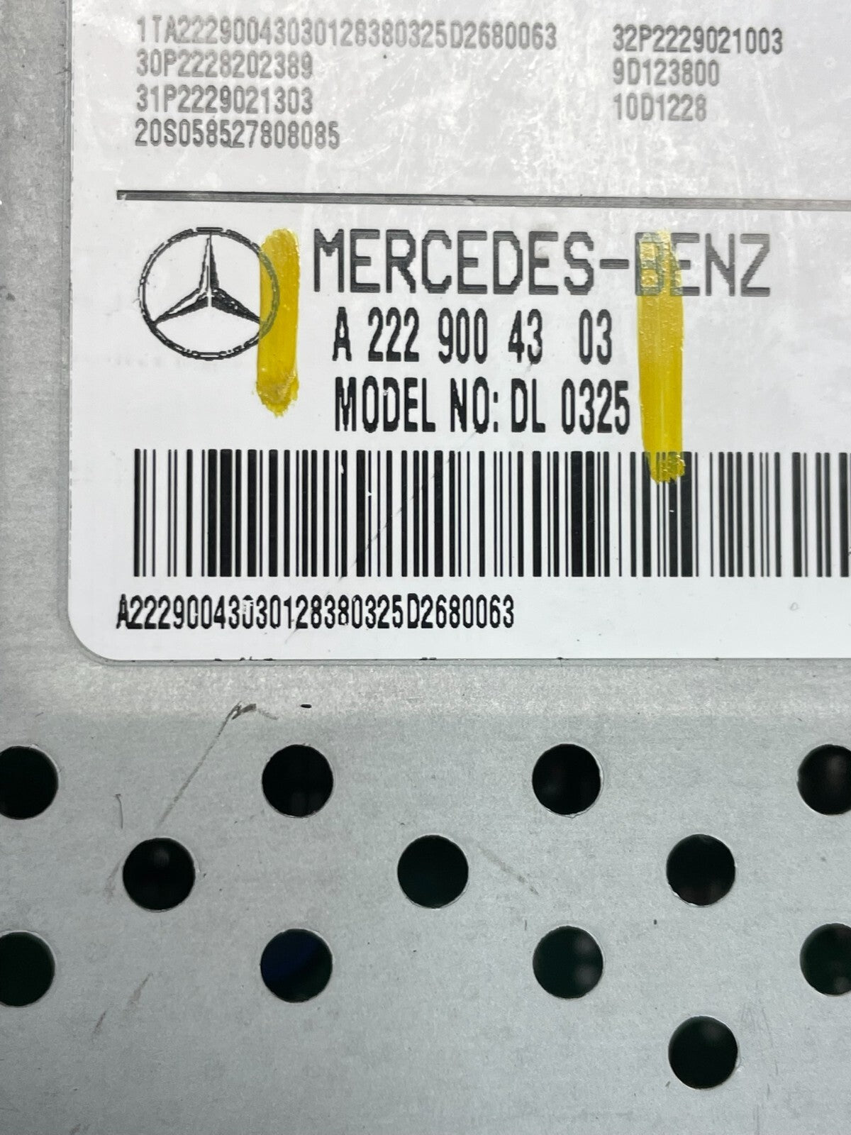 2014 to 2015 Mercedes W222 S550 Sirius Satellite Radio Receiver M4281 DG6