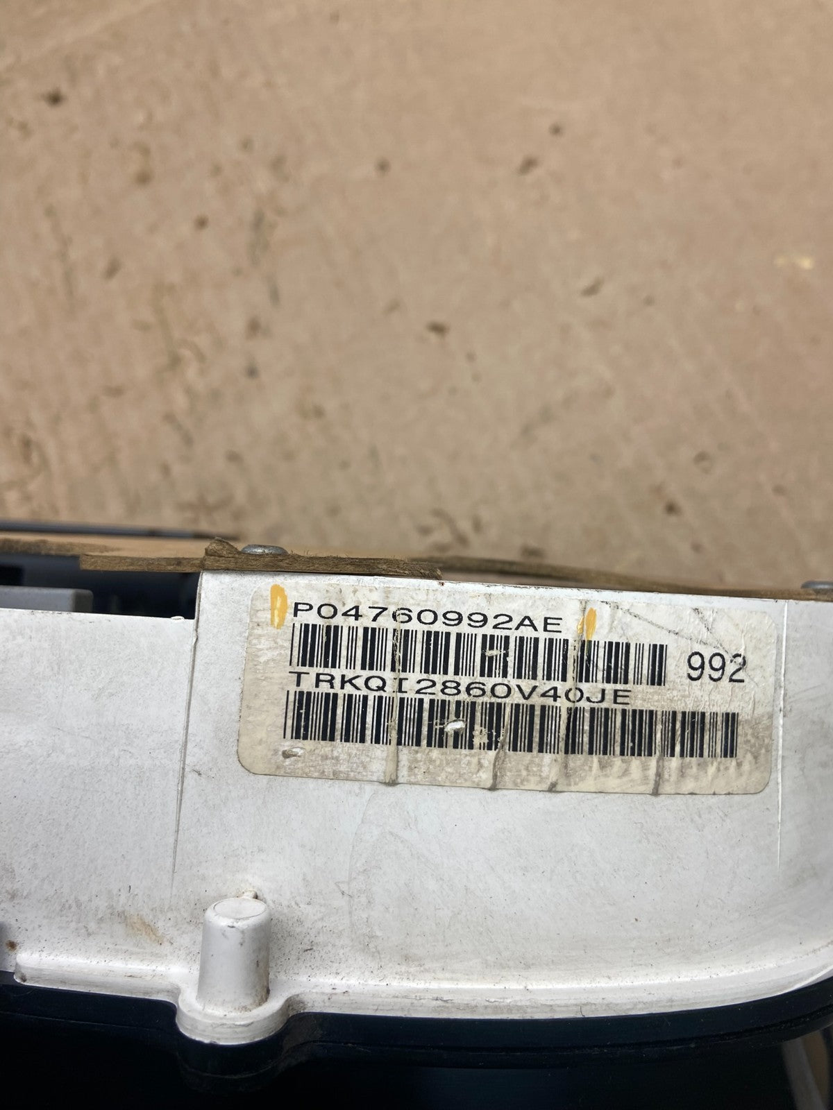 2001 Dodge Stratus Speedometer Instrument Cluster Gauge Oem AB9750 DG7