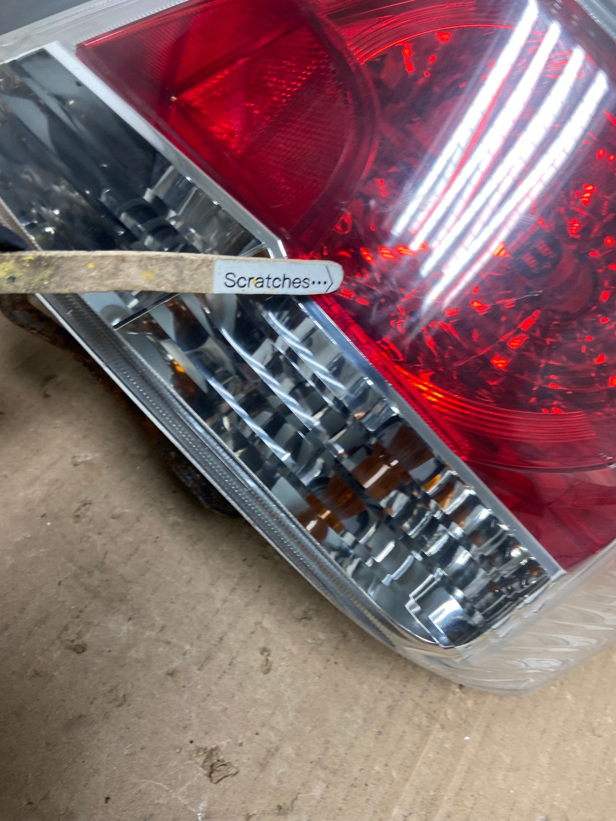 2008 to 2012 Honda Accord Sedan Tail light Right Passenger RH Side AB6545 KJ3