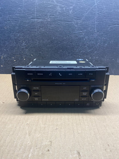 2007-2012 Chrysler Dodge Jeep Ram Radio CD MP3 AUX Receiver AG3798 DG0
