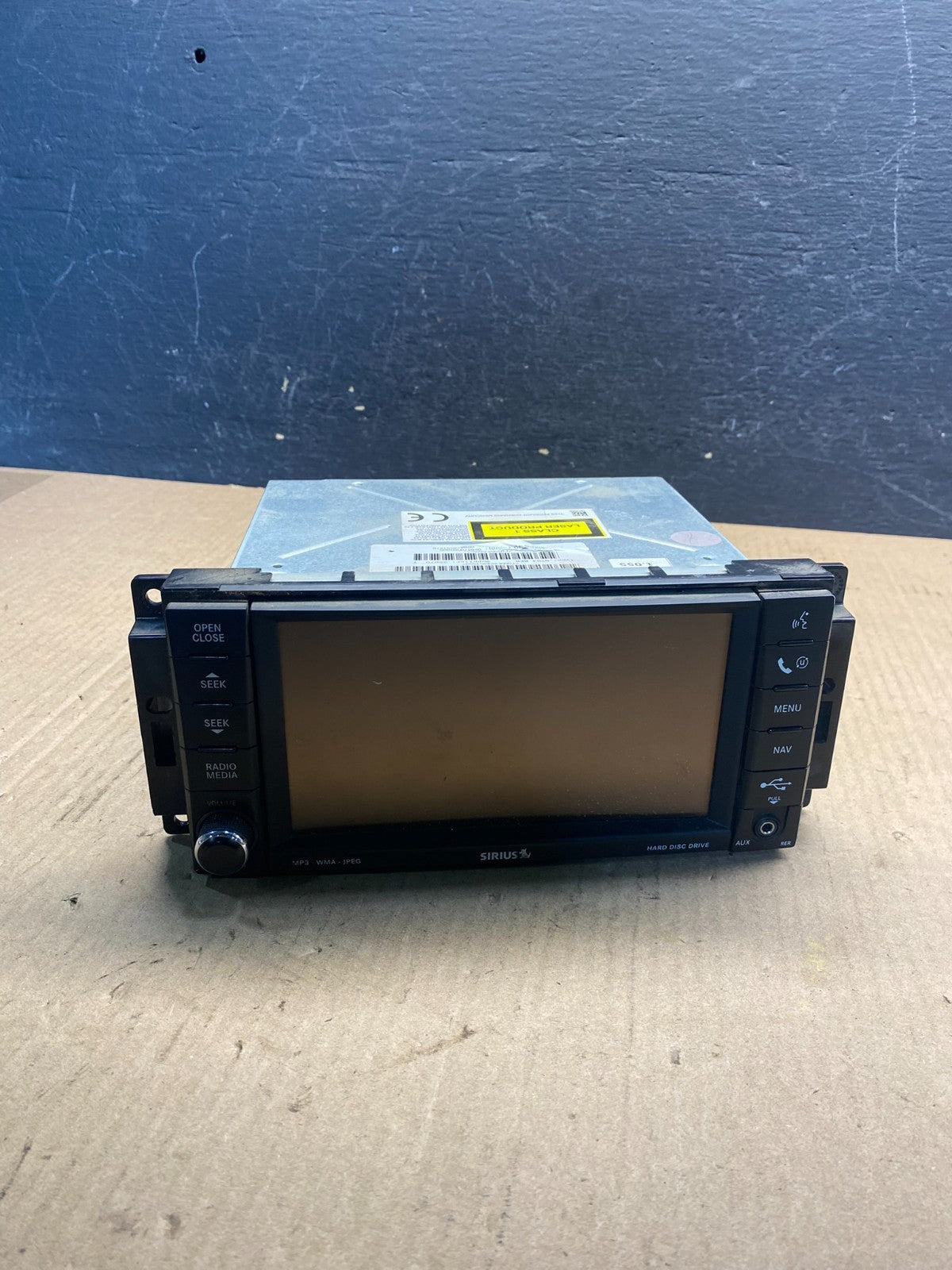 2007 2014 Jeep Dodge Chrysler Screen Display CD Player Satellite Radio AE6375 DG0
