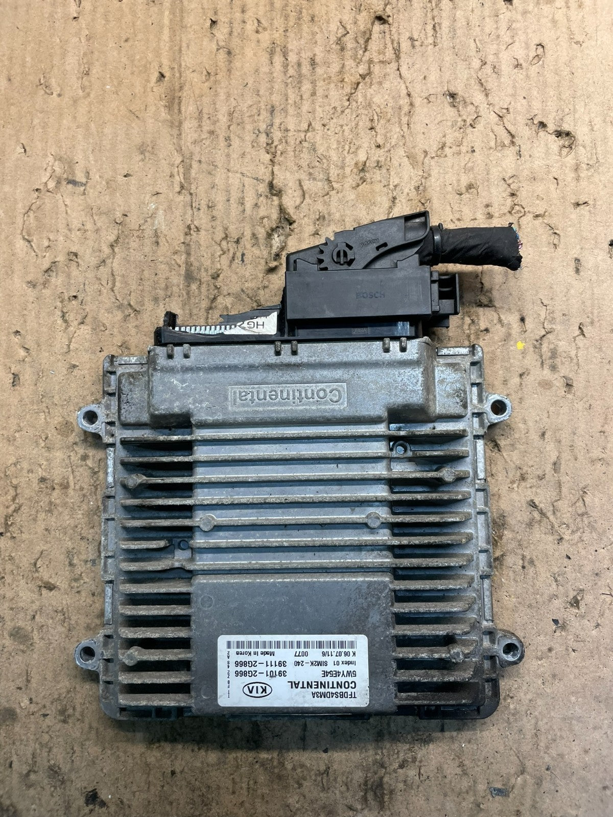 2011 2012 2013 Kia Optima 2.4L Ecm Ecu Engine Computer 39101-2g866 OEM T7142 DG0