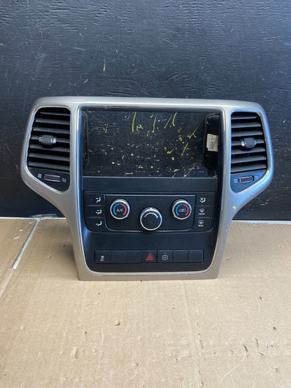 2011-2013 Jeep Grand Cherokee Center Radio Climate Control Bezel Vent AB1899 DG0