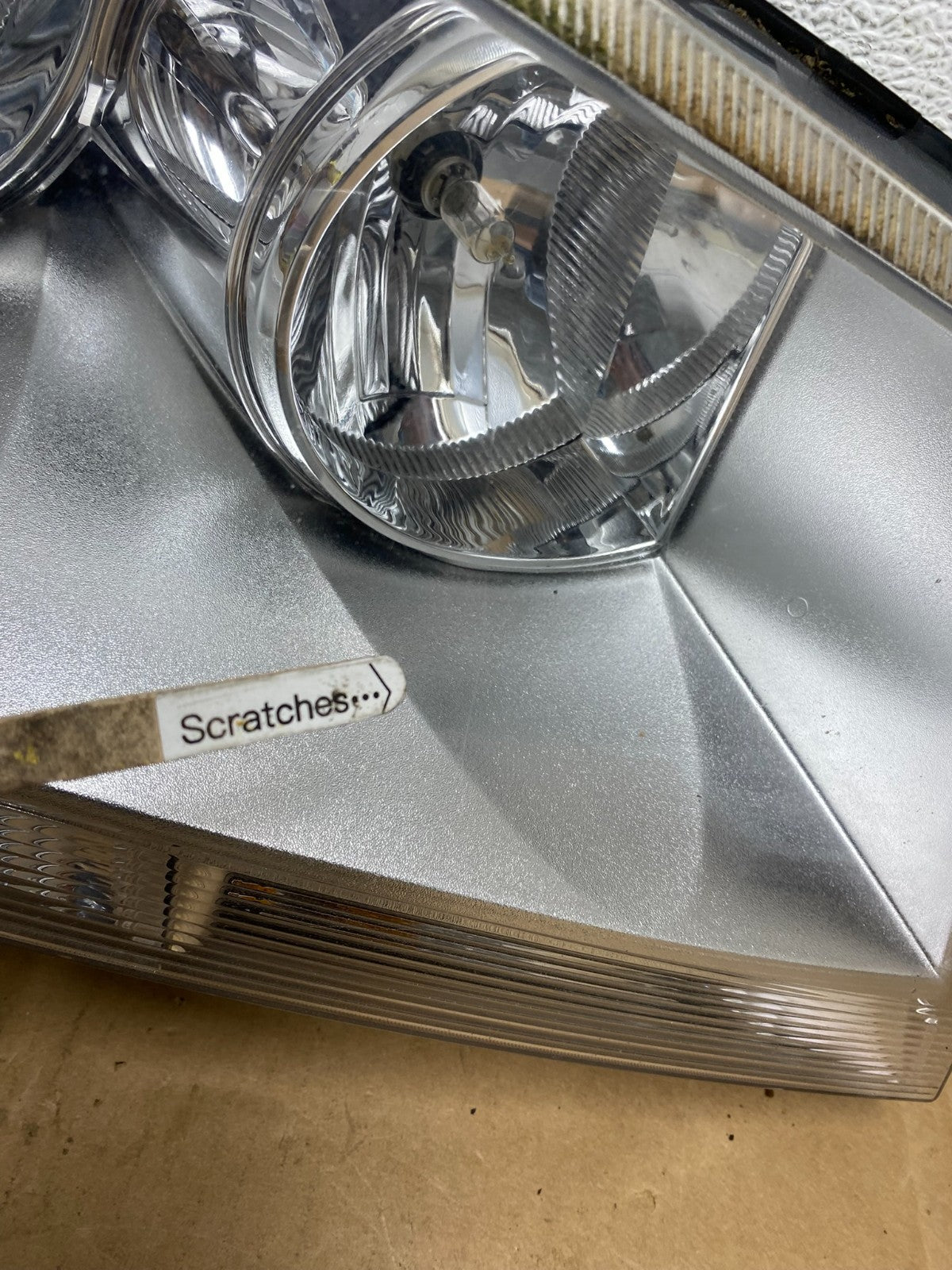 2008 to 2014 Dodge Avenger Right Passenger Side Halogen Headlight AD2652 DW3