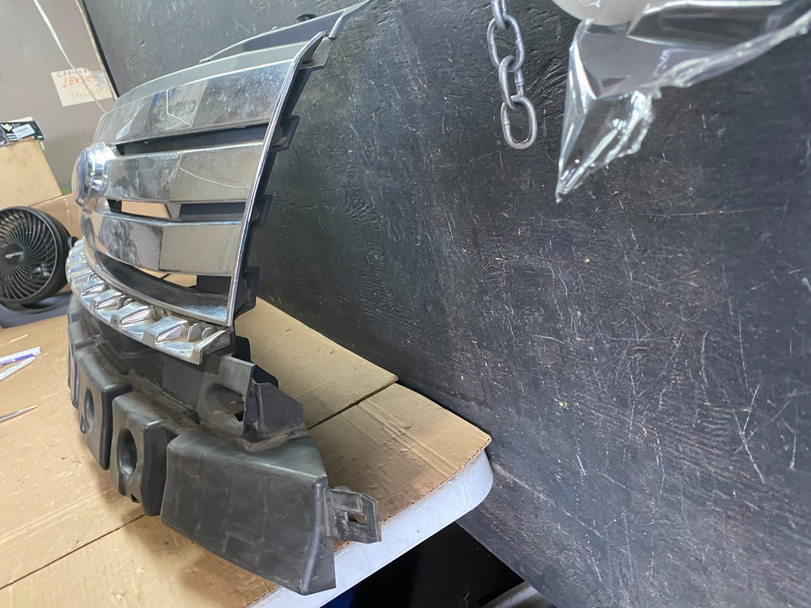 2007 to 2010 Ford Edge Front Upper Chrome Grill Grille Oem p6117 DG1