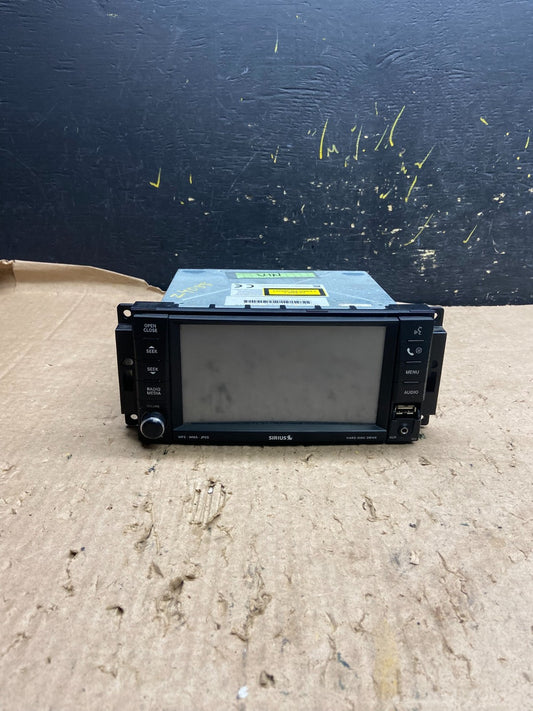 2007 2014 Jeep Dodge Chrysler Screen Display CD Player Satellite Radio Z4088 DG0