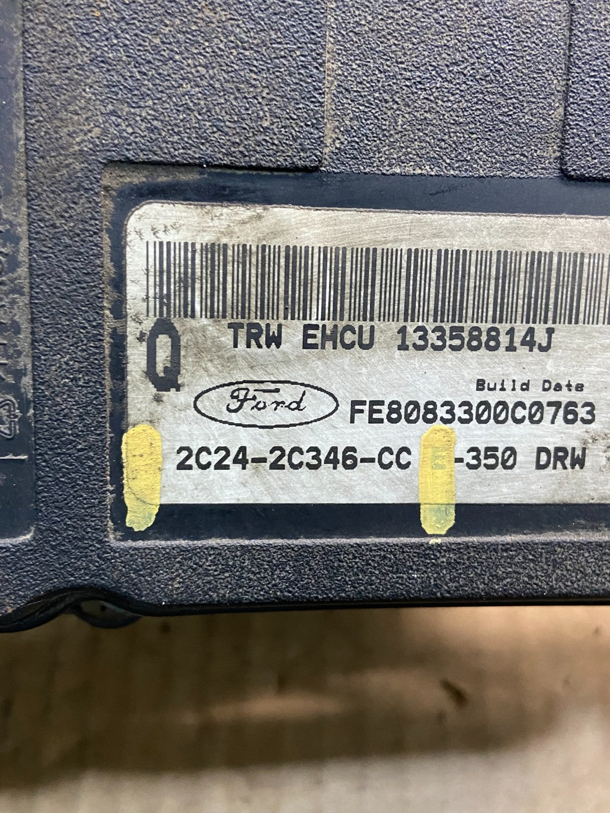 2003 2007 Ford E250 E350 Anti-Lock ABS Antilock Brake Pump ah4756 DG6