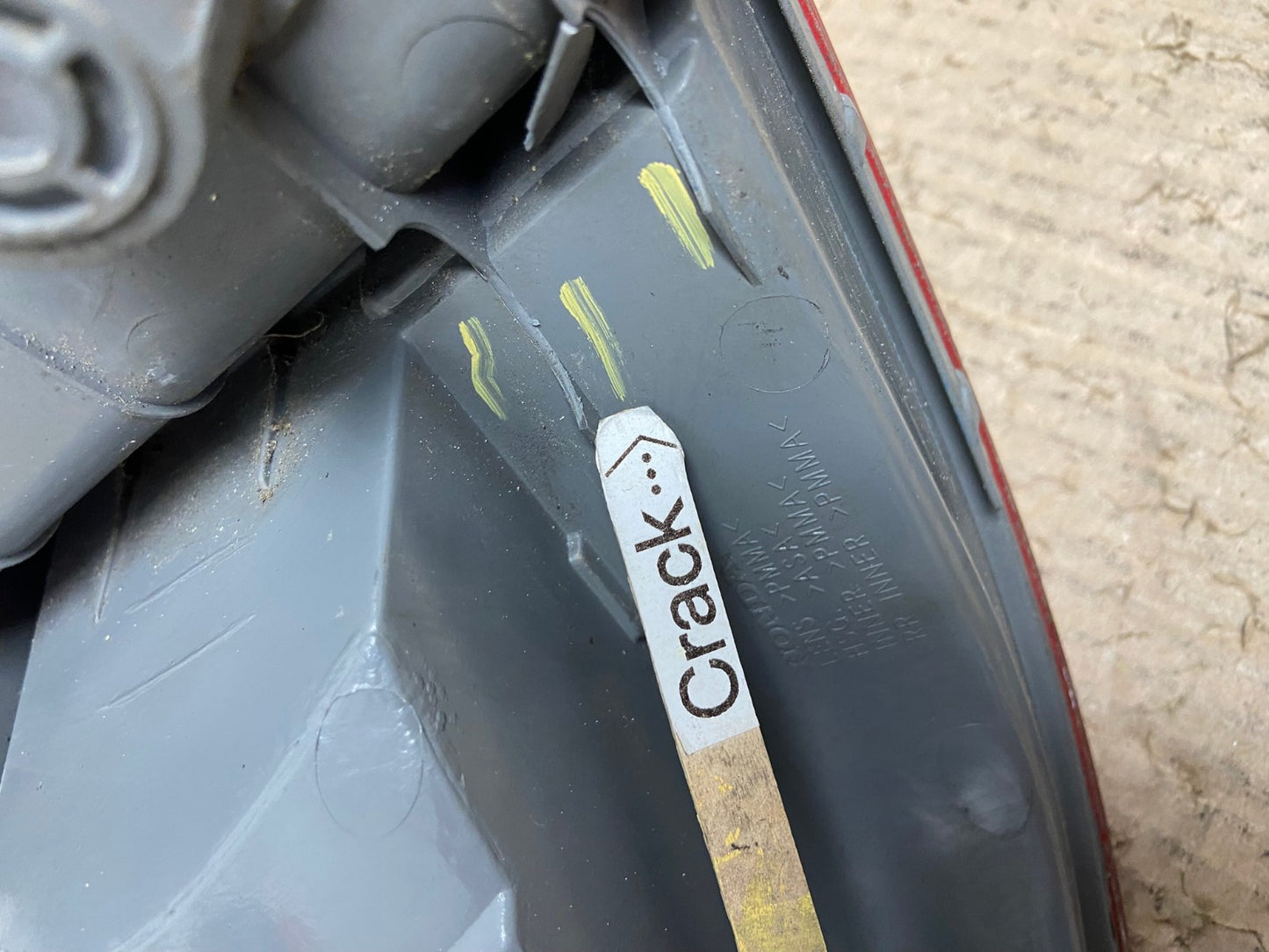 2005 2006 2007 Honda Odyssey Right Passenger RH Side Tail Light AF2919 LK6