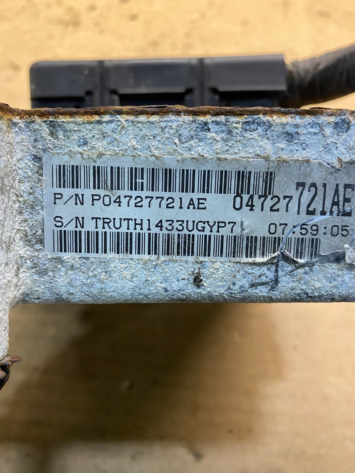 2003 Dodge Caravan Engine Control Unit Module ECM ECU ac8727 DG2