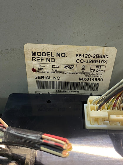 2001 to 2003 Toyota Highlander Climate Control Heater Radio Bezel AD1673 DG6