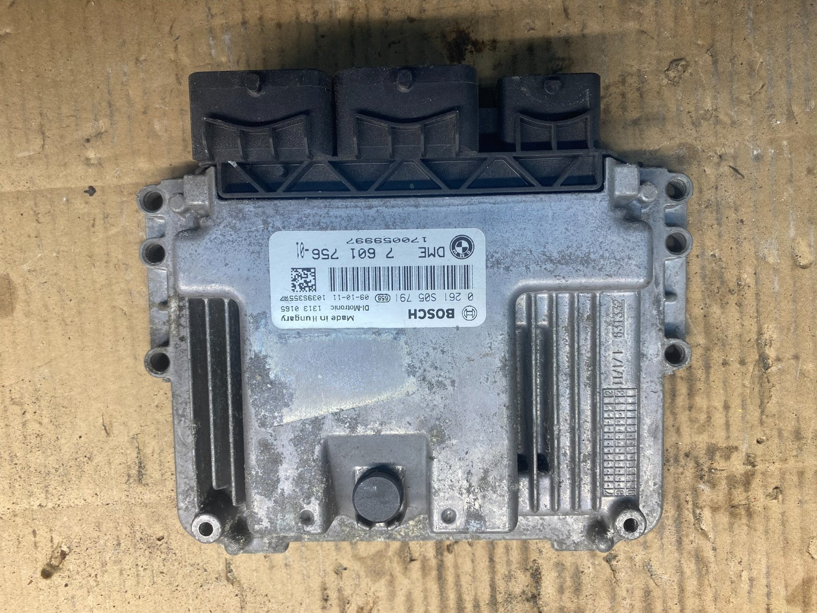 2009 to 2012 Mini Cooper Engine Computer Ecu Pcm Ecm Pcu AD1465 DG0