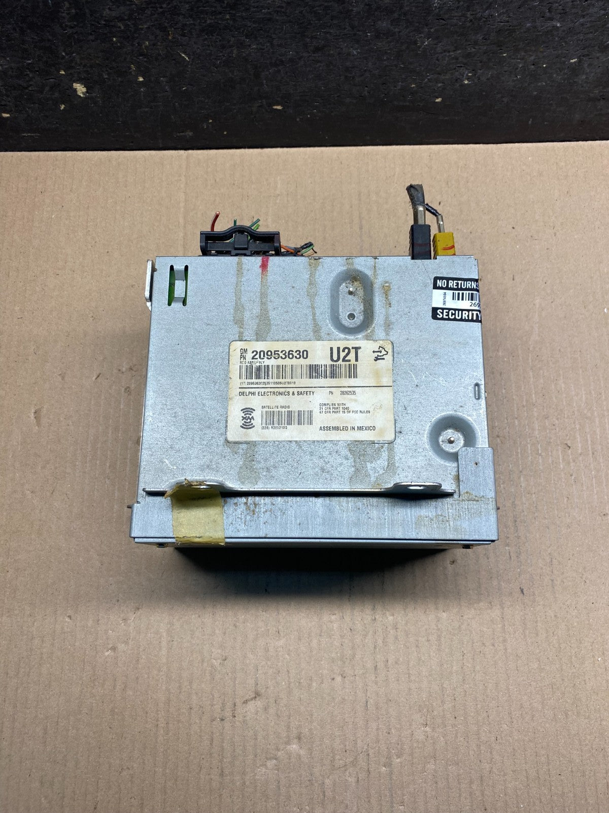 2008-2014 Cadillac CTS Am Fm Cd Player Radio Receiver 20953630 AI5340 DW3