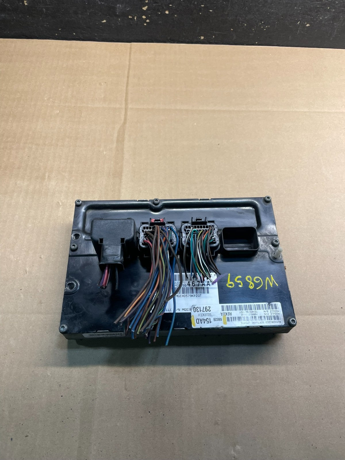 2009 Jeep Grand Cherokee Engine Computer Module Computer 68028154AD W6859 PS0