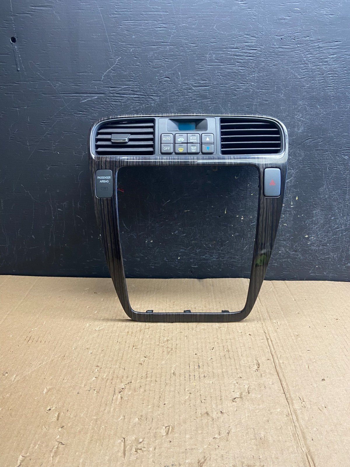 2001 - 2006 Acura Mdx Center Ac Heater Climate Control Radio Bezel AE3859 DG0