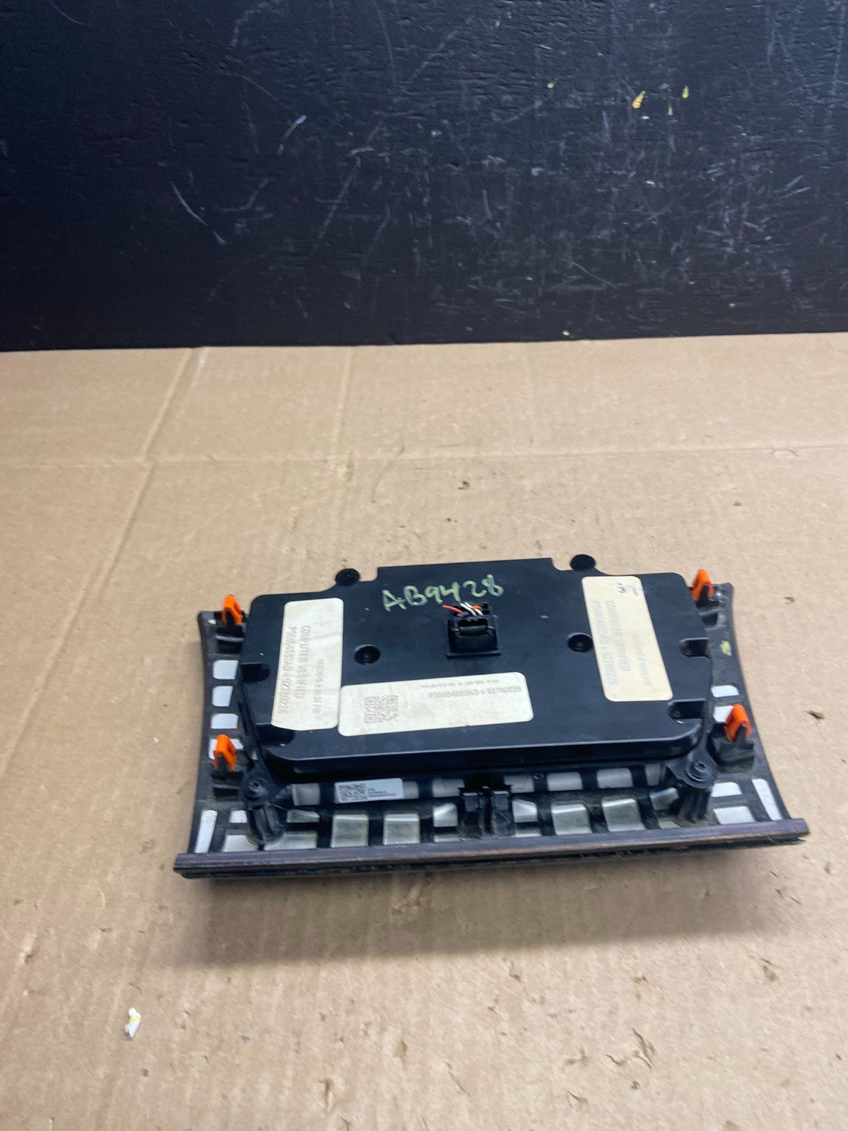 2017 to 2022 Dodge Charger Audio Climate Control Panel OEM AB94284