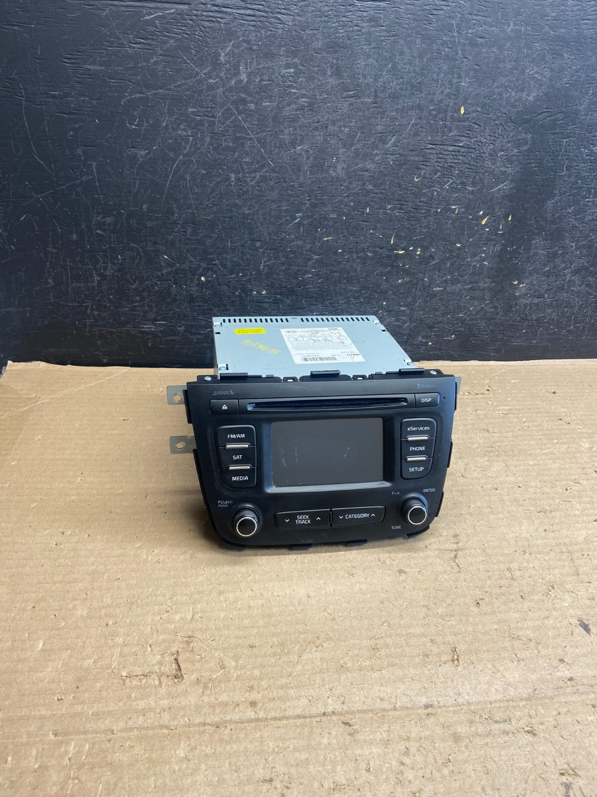 2014 2015 Kia Sorento AM/FM CD Radio Screen Display AH5415 DG0