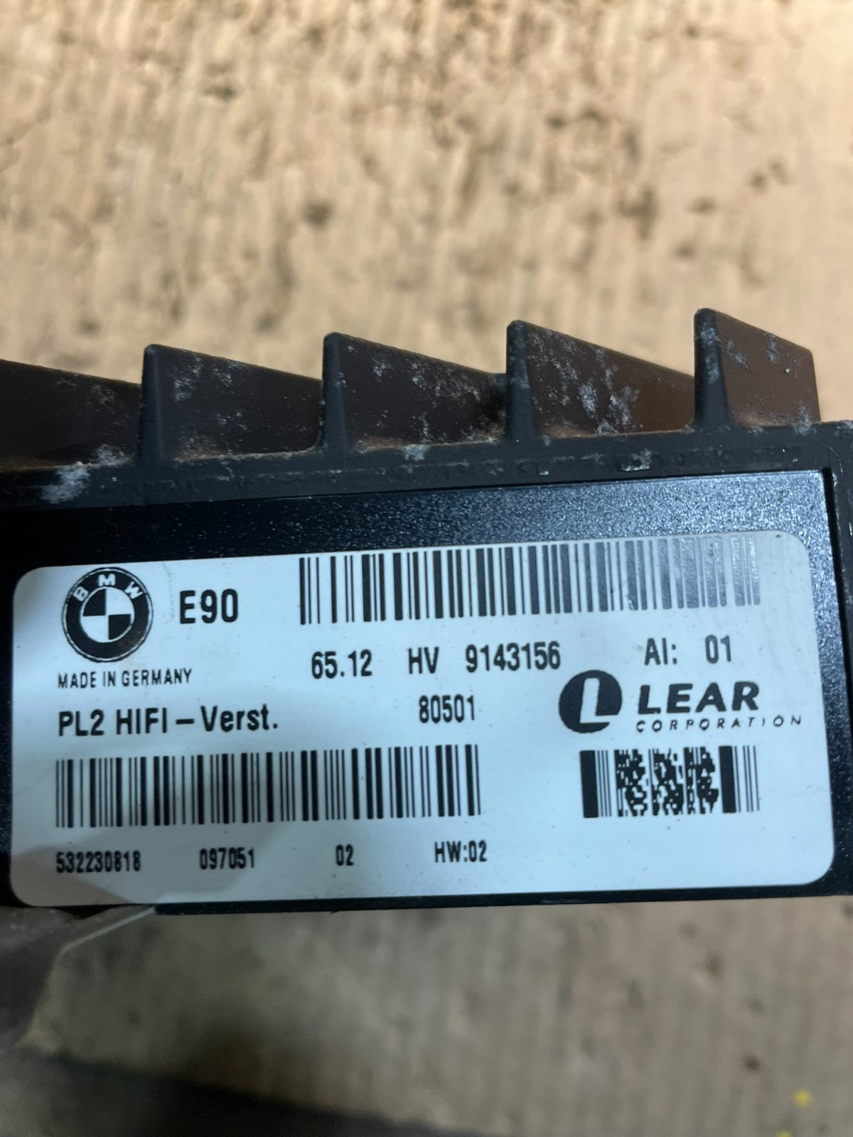 2007 to 2013 BMW E90 328i 335i Stereo Audio Amplifier Amp Oem u9484 DG3