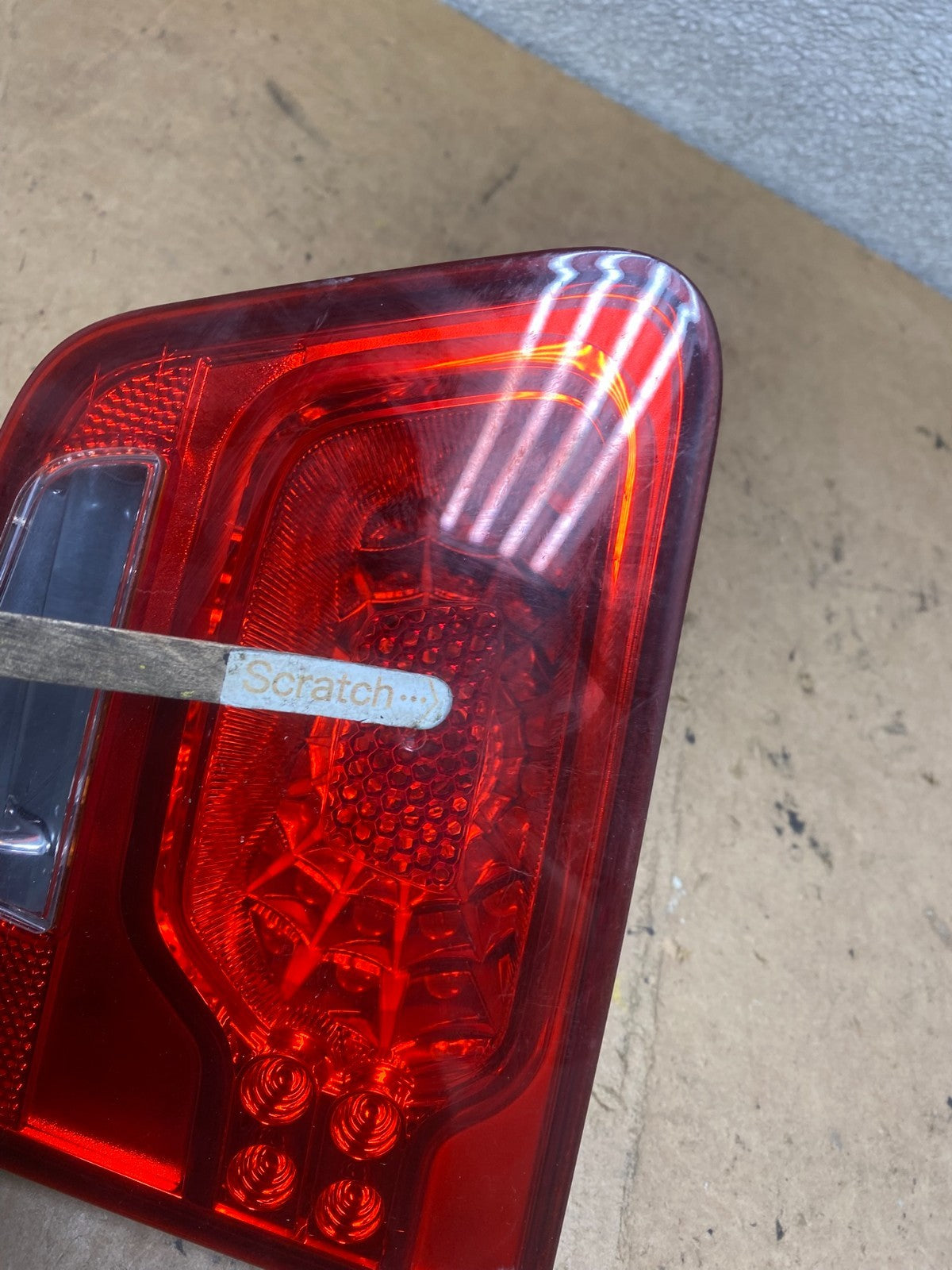 2010 to 2013 Kia Forte Right Passenger RH Side Tail Light Inner Oem X6665 DW3