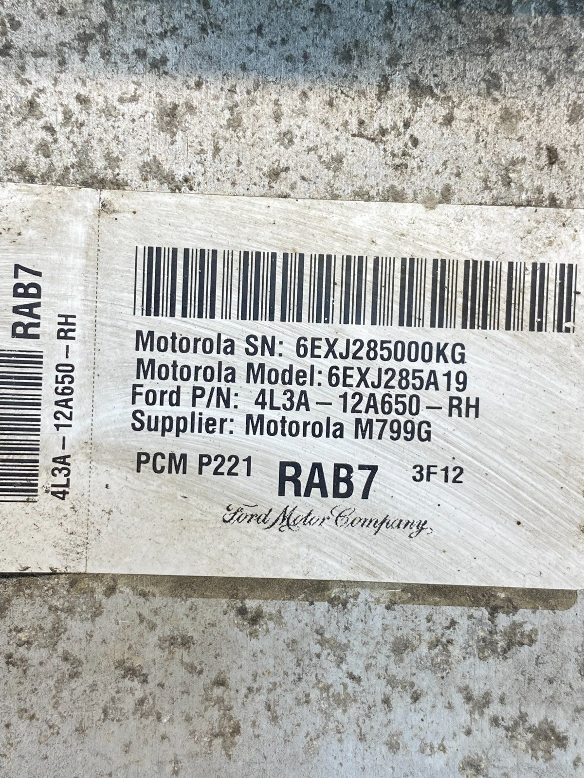 2004 Ford F-150 F150 4.6L Engine Control Unit ECU Computer Module AH5060 DG2