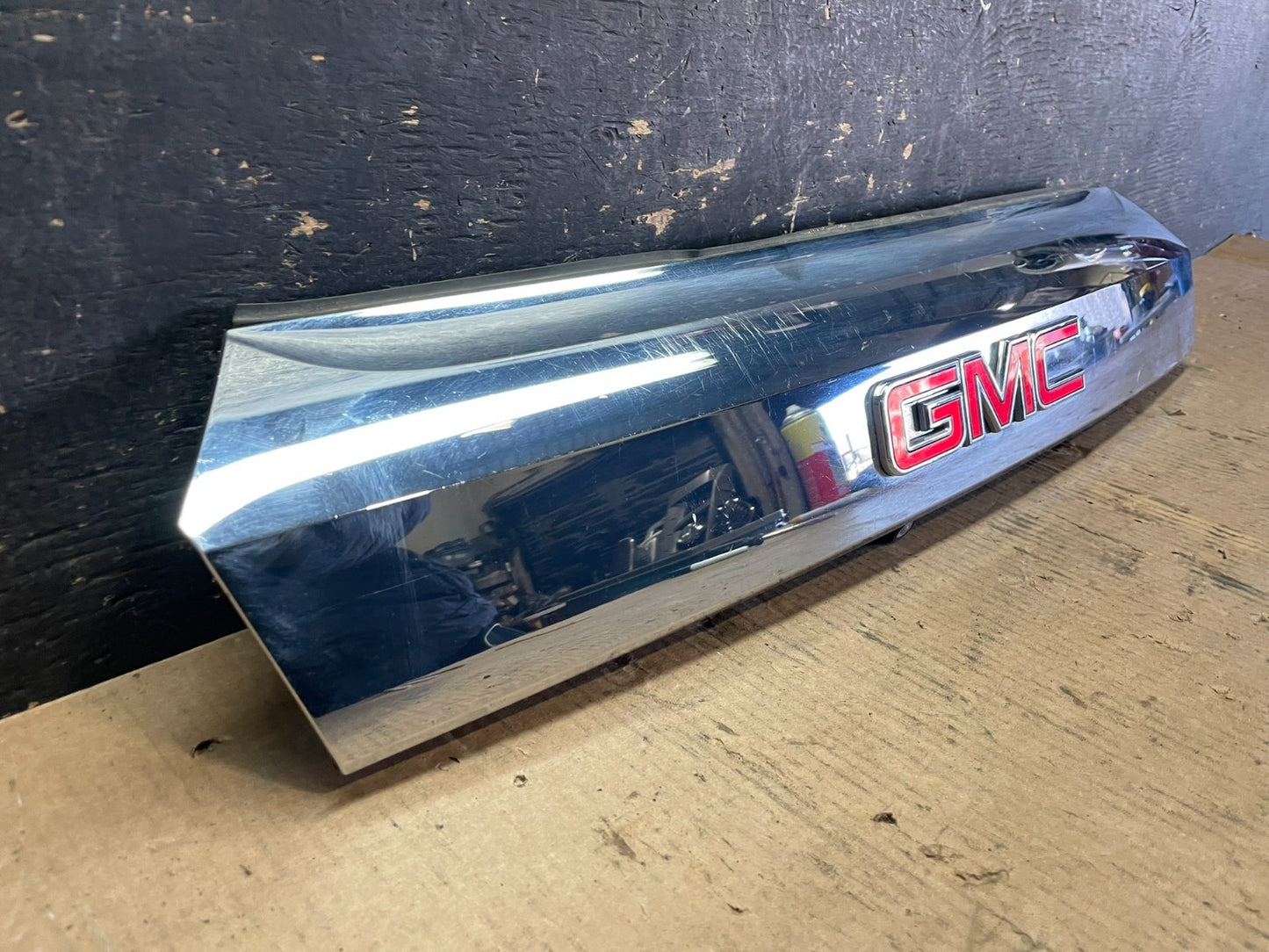 2010-2015 Gmc Terrain Lift Gate Handle Trim Back Up Camera Chrome Panel z8142 DG1