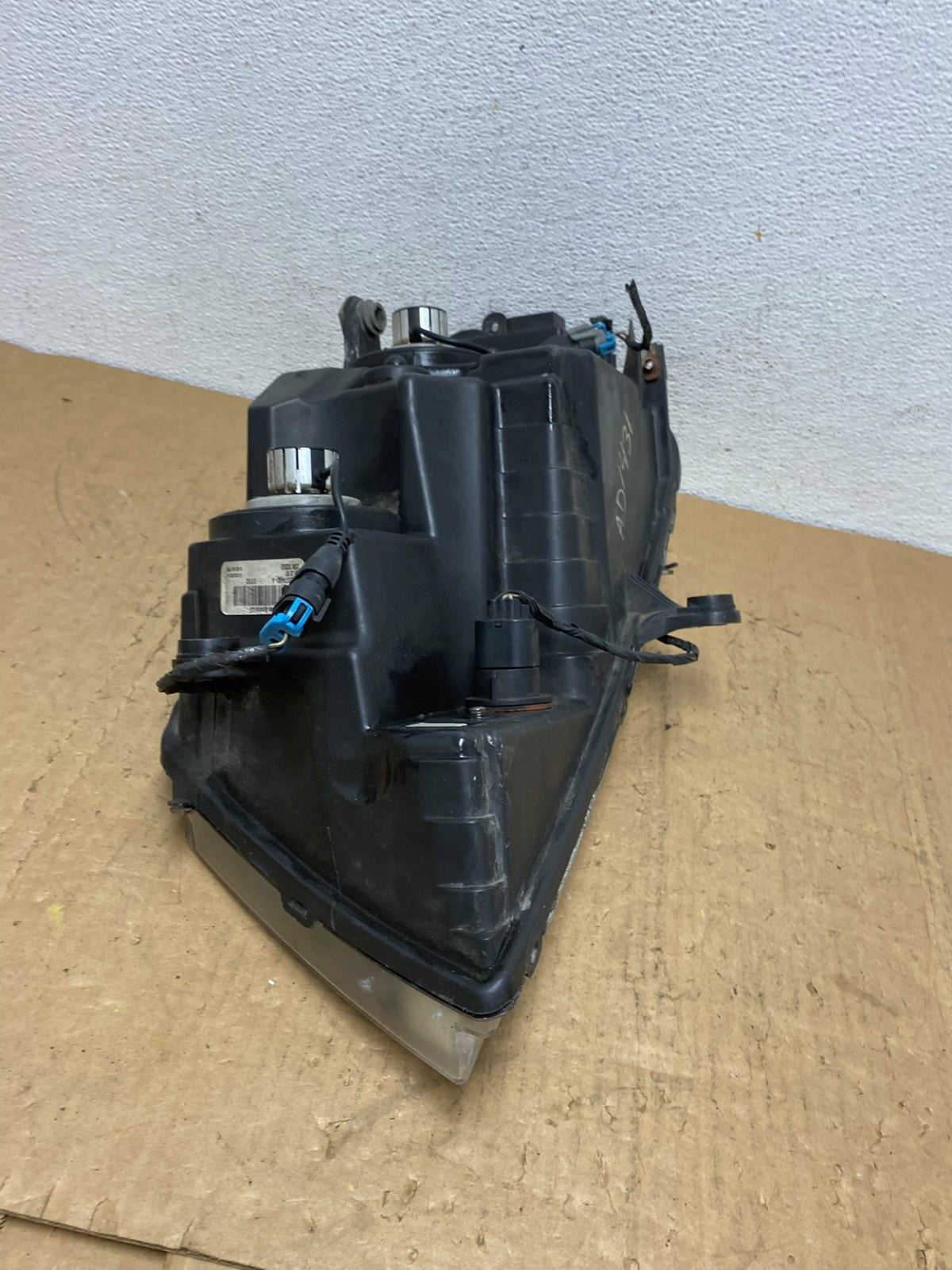 2008 to 2014 Dodge Avenger Right Passenger Side Black Headlight AD1431 DW8