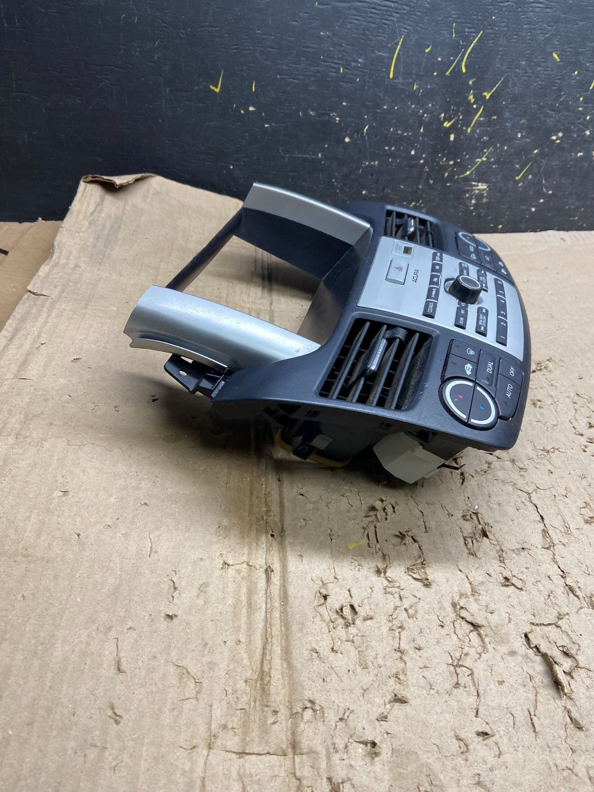 2007-2009 Acura RDX Dash Climate Control Radio Control Panel Air Vent X6291 DG2